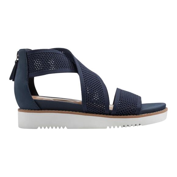 Easy Spirit Women's Wander Lightweight Strappy Sandals Navy Size 8 - Picture 2 of 4